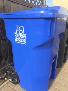 Regens blue bin